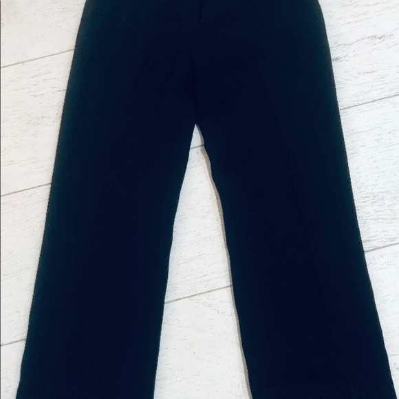 Petite Inc Cropped Black Pants Size 2 - Picture 4 of 5